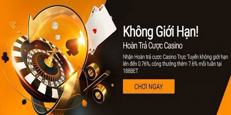 188Bet - Sảnh casino cực kỳ chất lượng