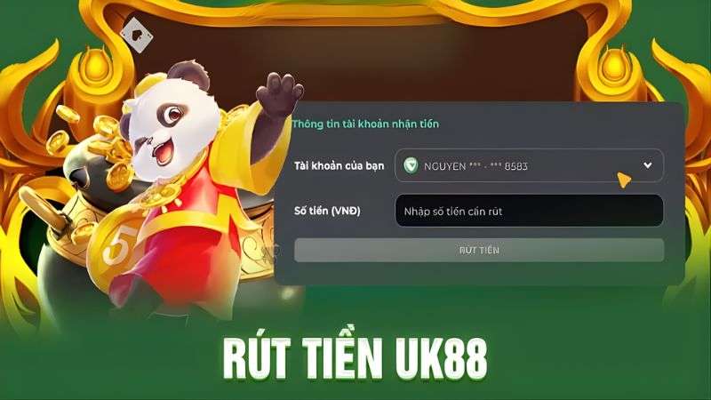 Cách rút tiền UK88 thành công, không mất phí